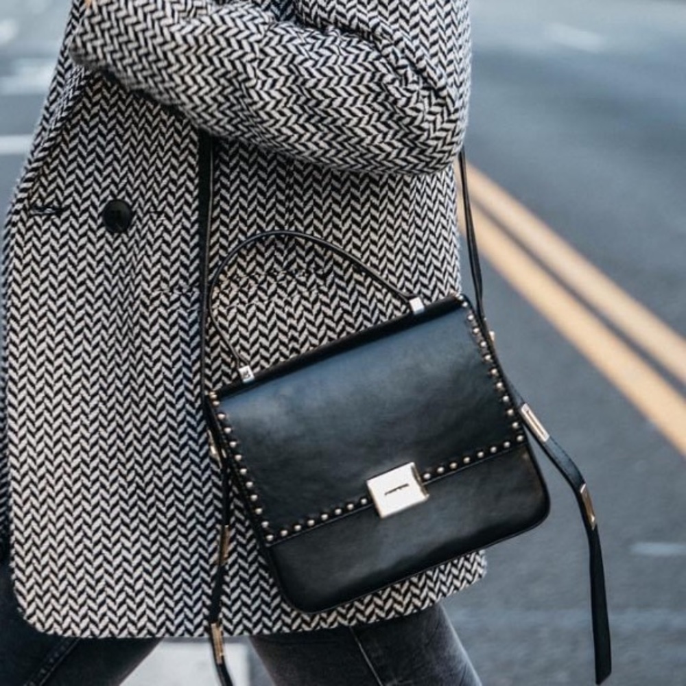 Anine Bing Thea bag with gold hardware